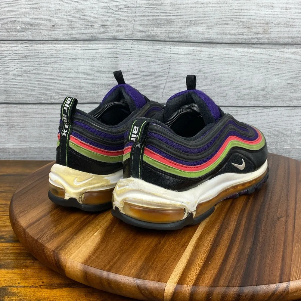 Nike Air Max 97 Joker Black Purple Men’s Shoes CU4890-001 Sneaker Size 12 - Picture 5 of 12